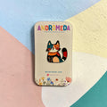 Pin Gato - Multicolor