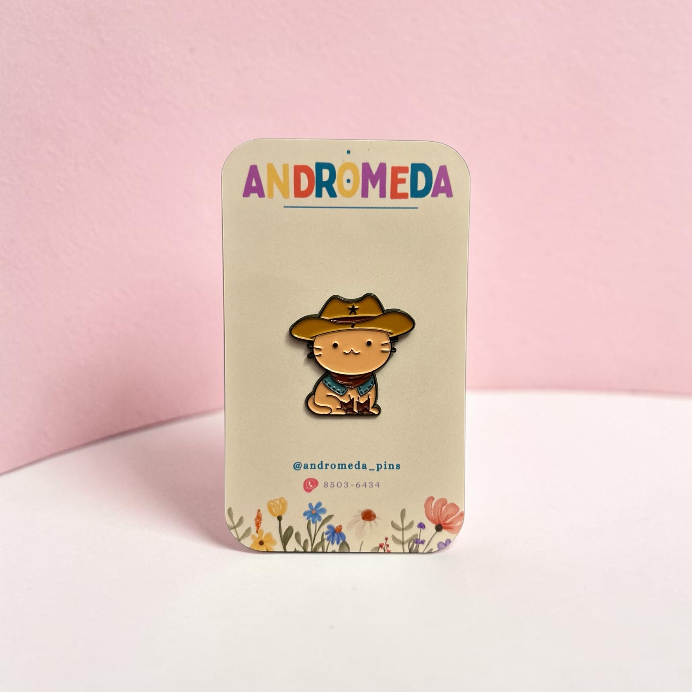Pin Gato - Vaquero