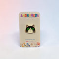Pin Gato - Ojos verdes