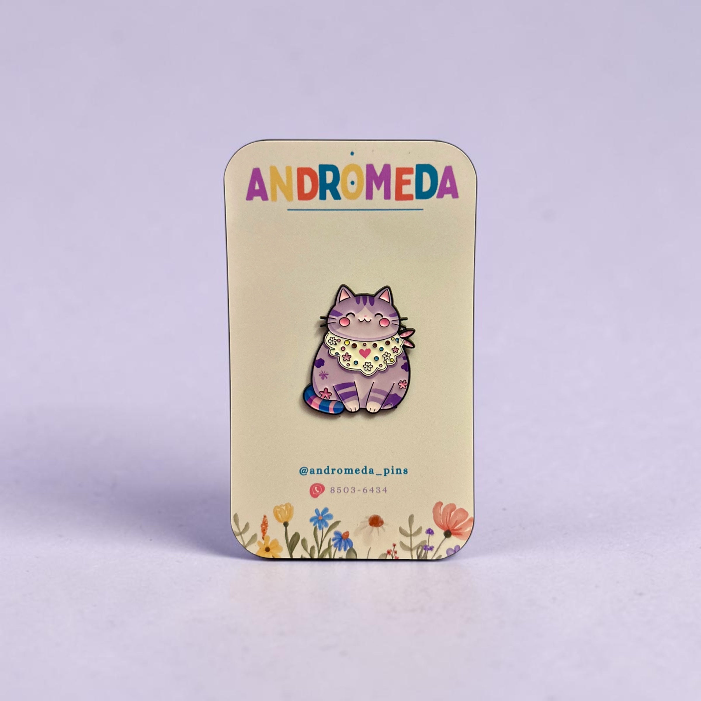Pin Gato - Morado