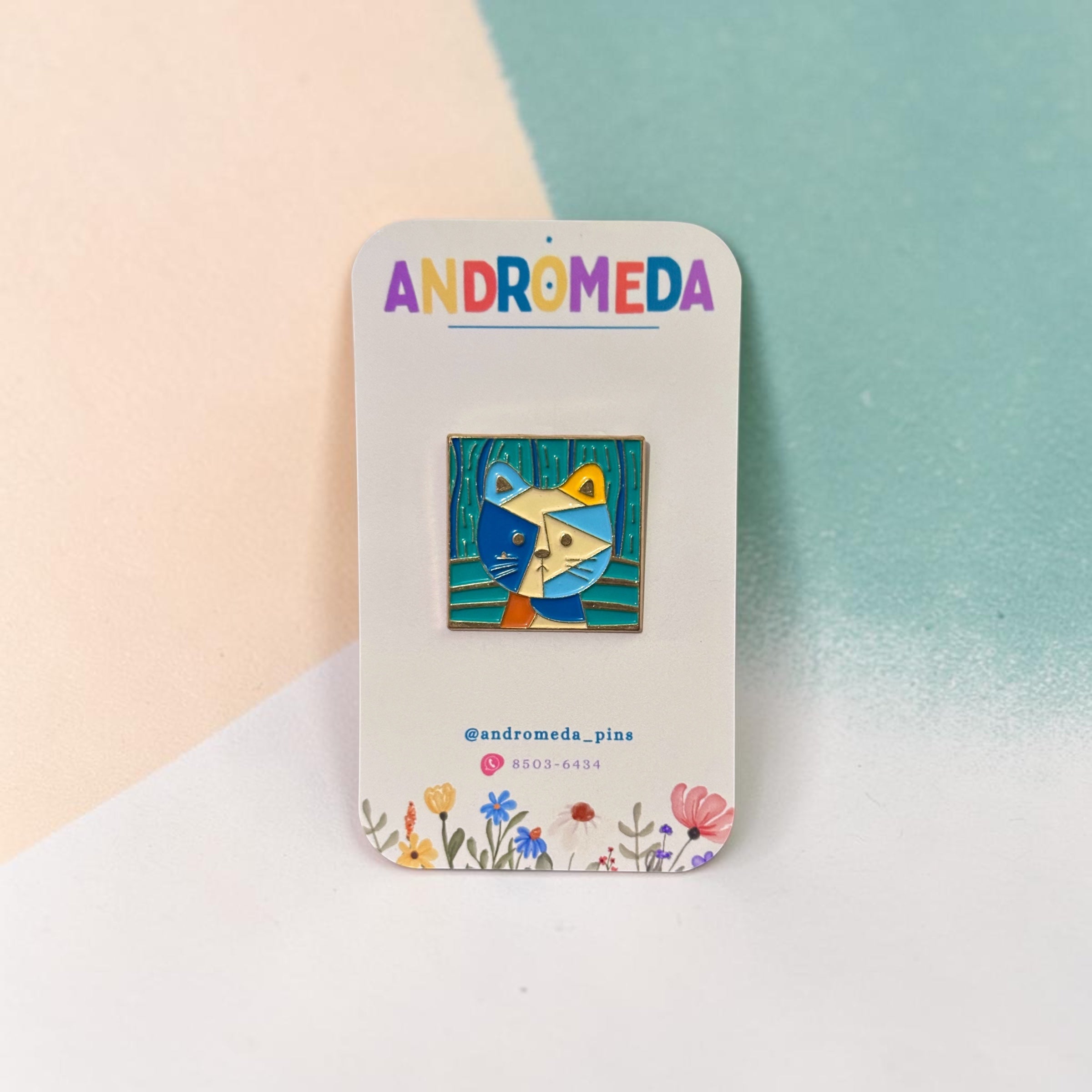 Pin Gato - Arte