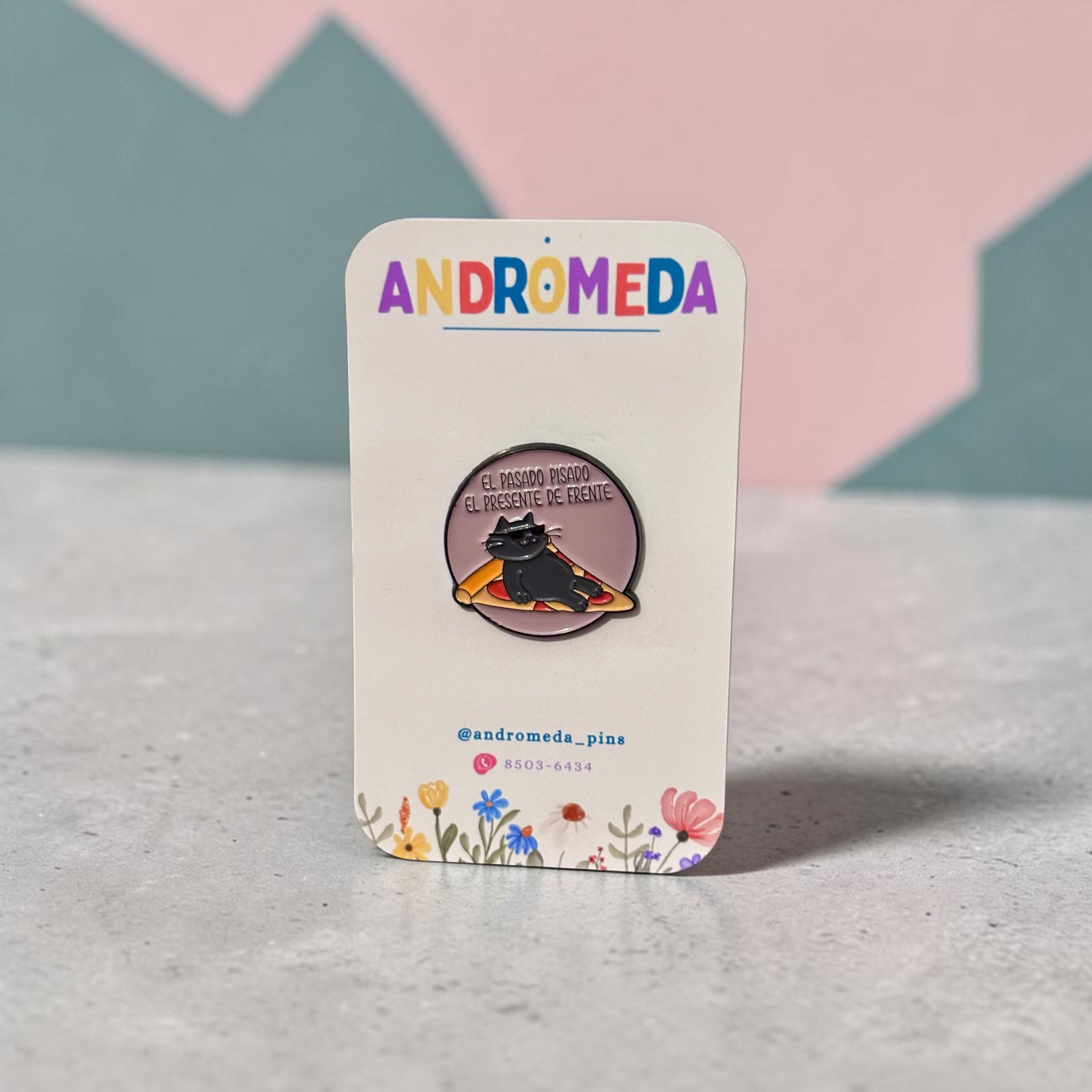 Pin Gato Pizza - Pasado Pisado