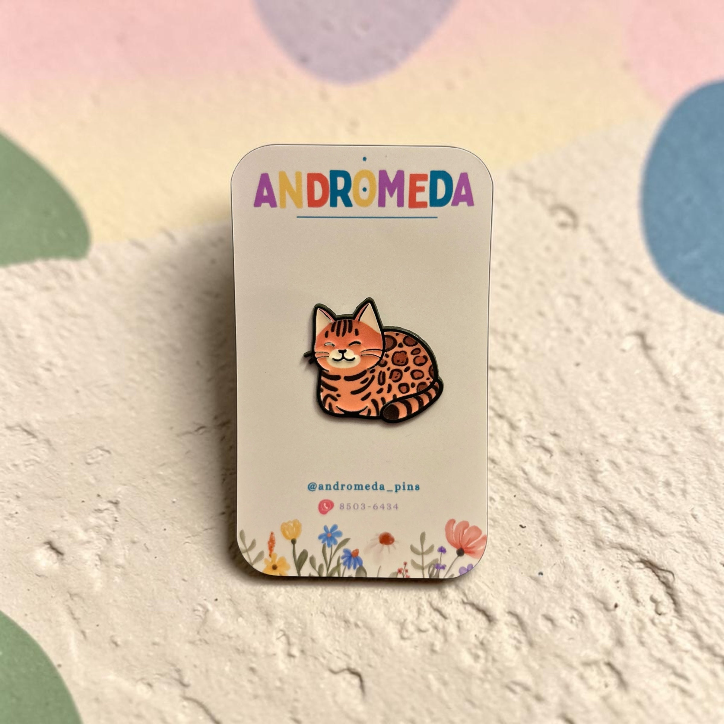 Pin Gato - Manchas