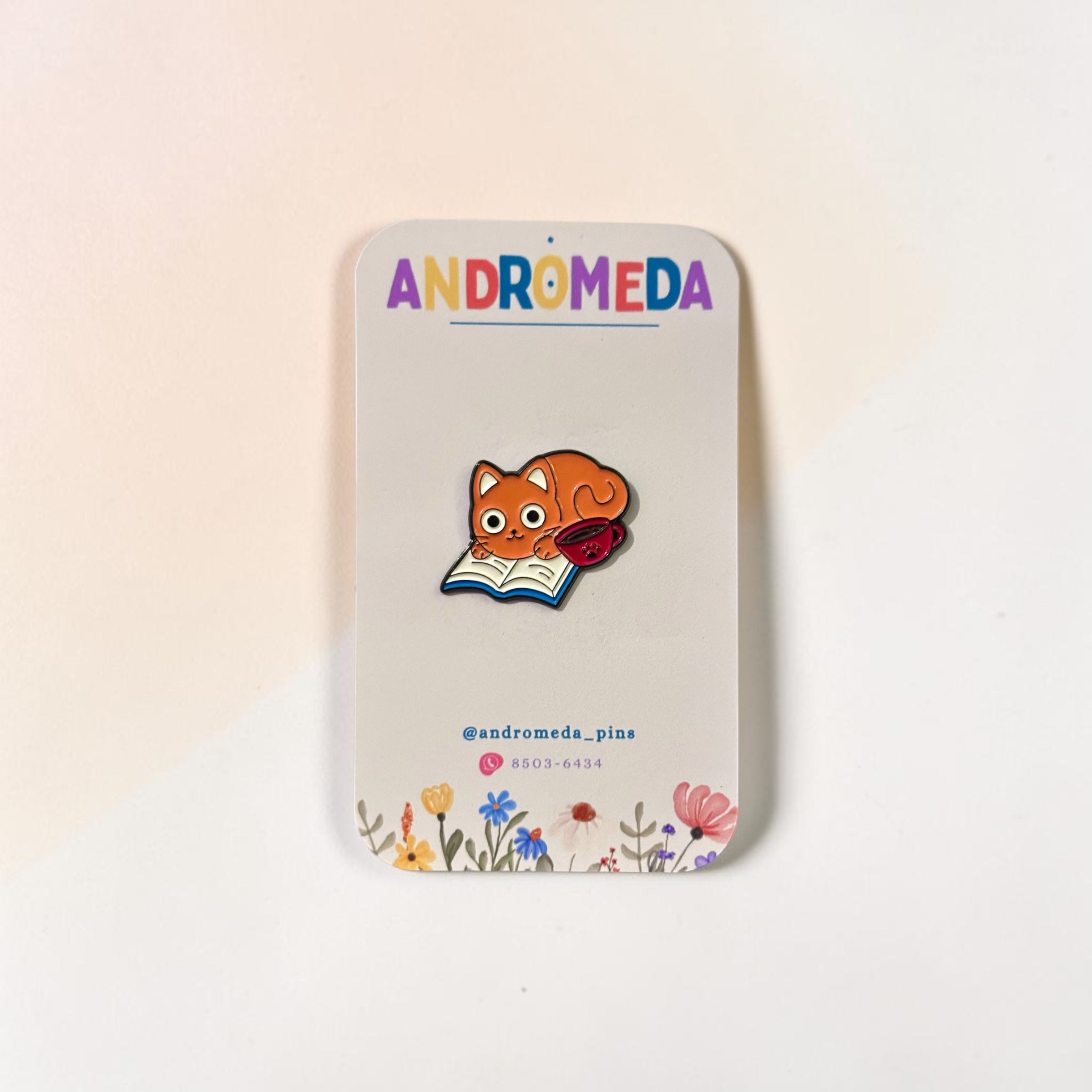 Pin Gato Naranja - Libro