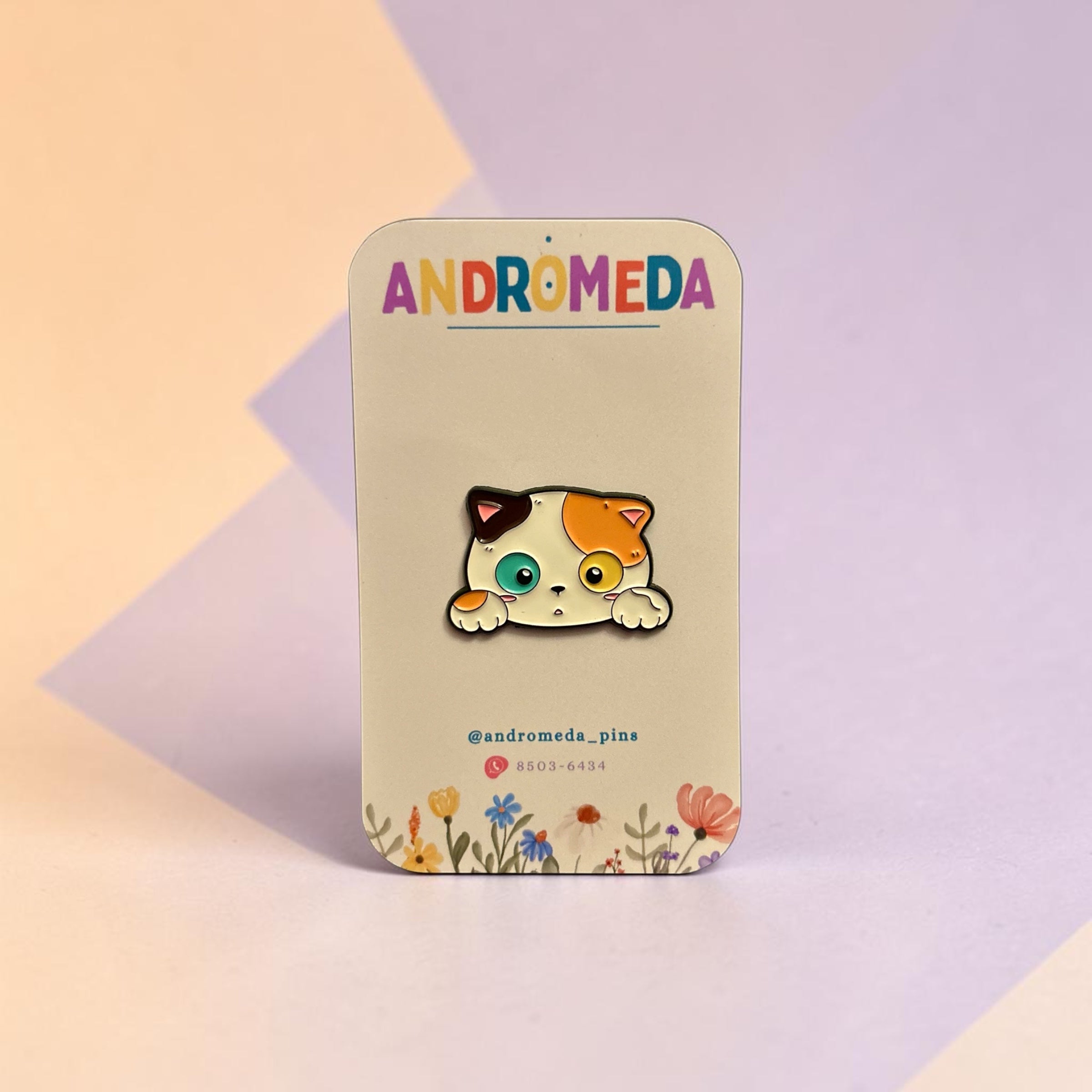 Pin Gato - Tricolor