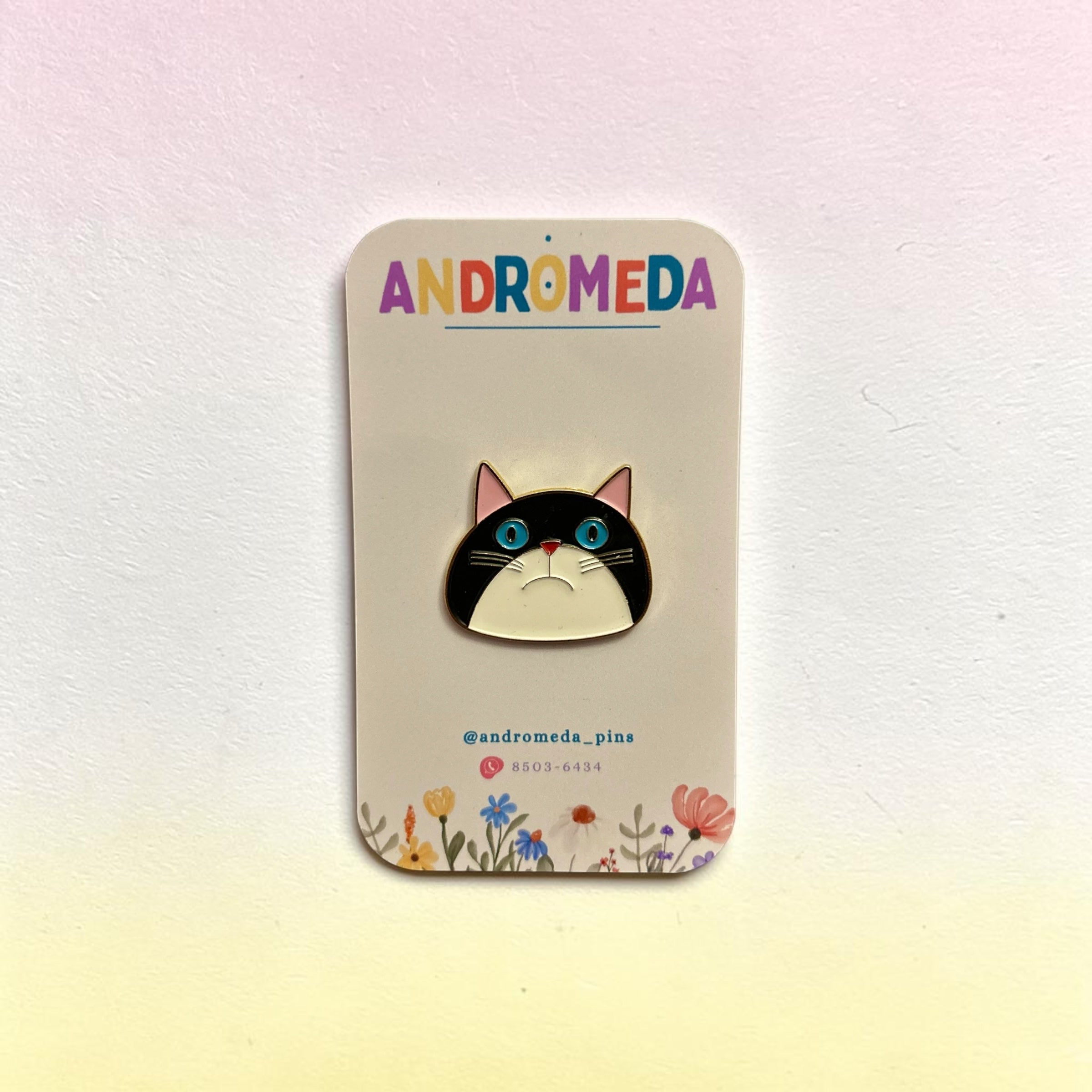 Pin Gato - Ojos Azules