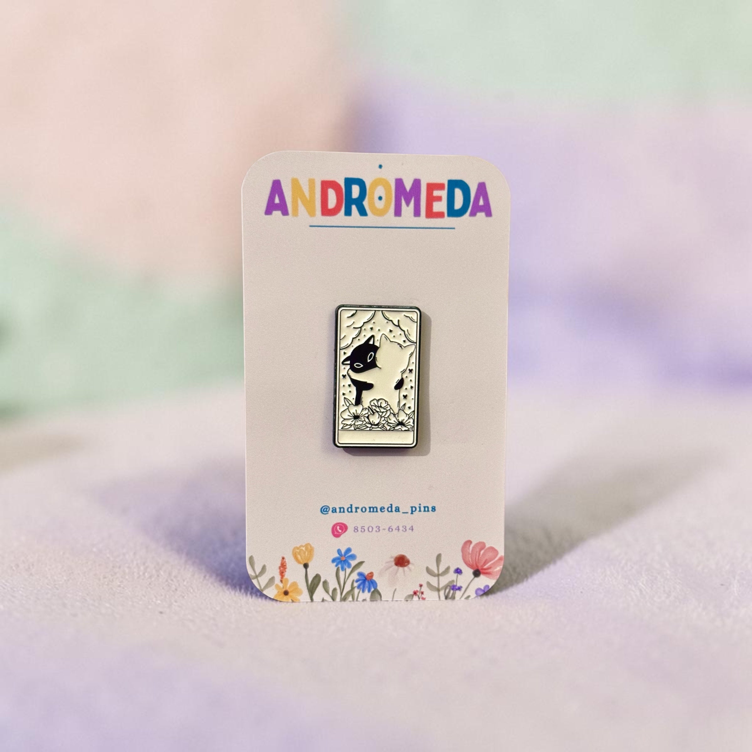 Pin Gatos - Abrazados