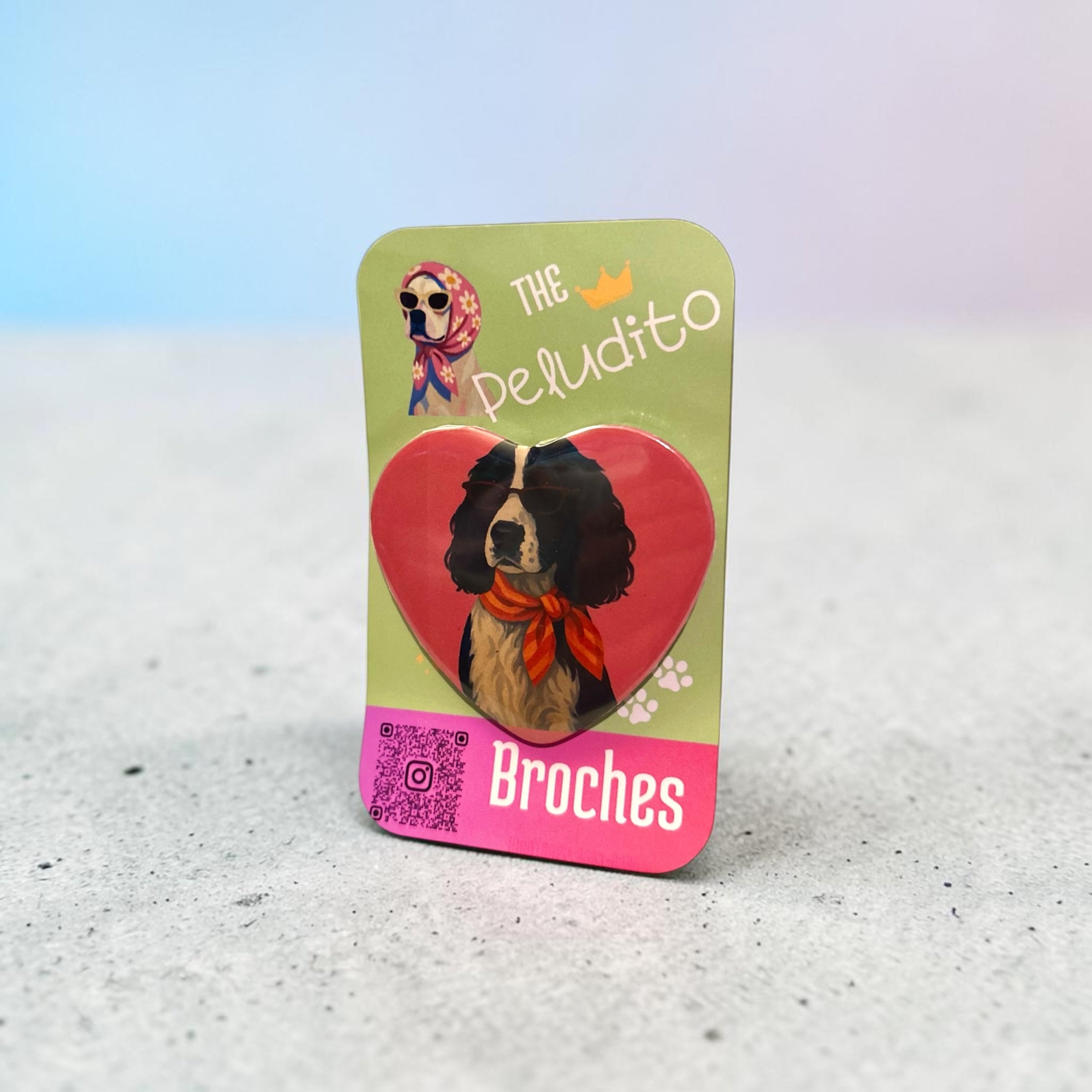 Broche - Perro Springer