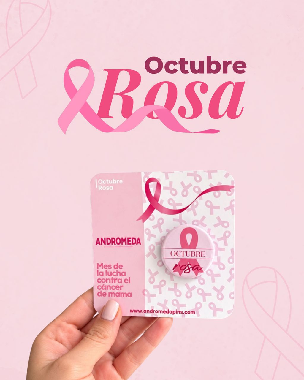 Broches - Octubre Rosa