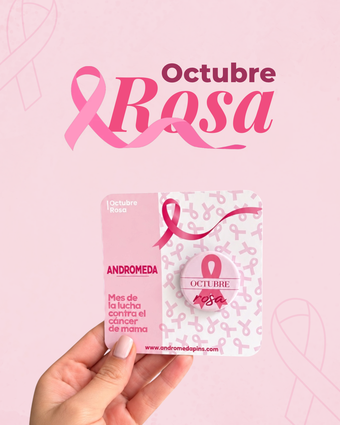 Broches - Octubre Rosa