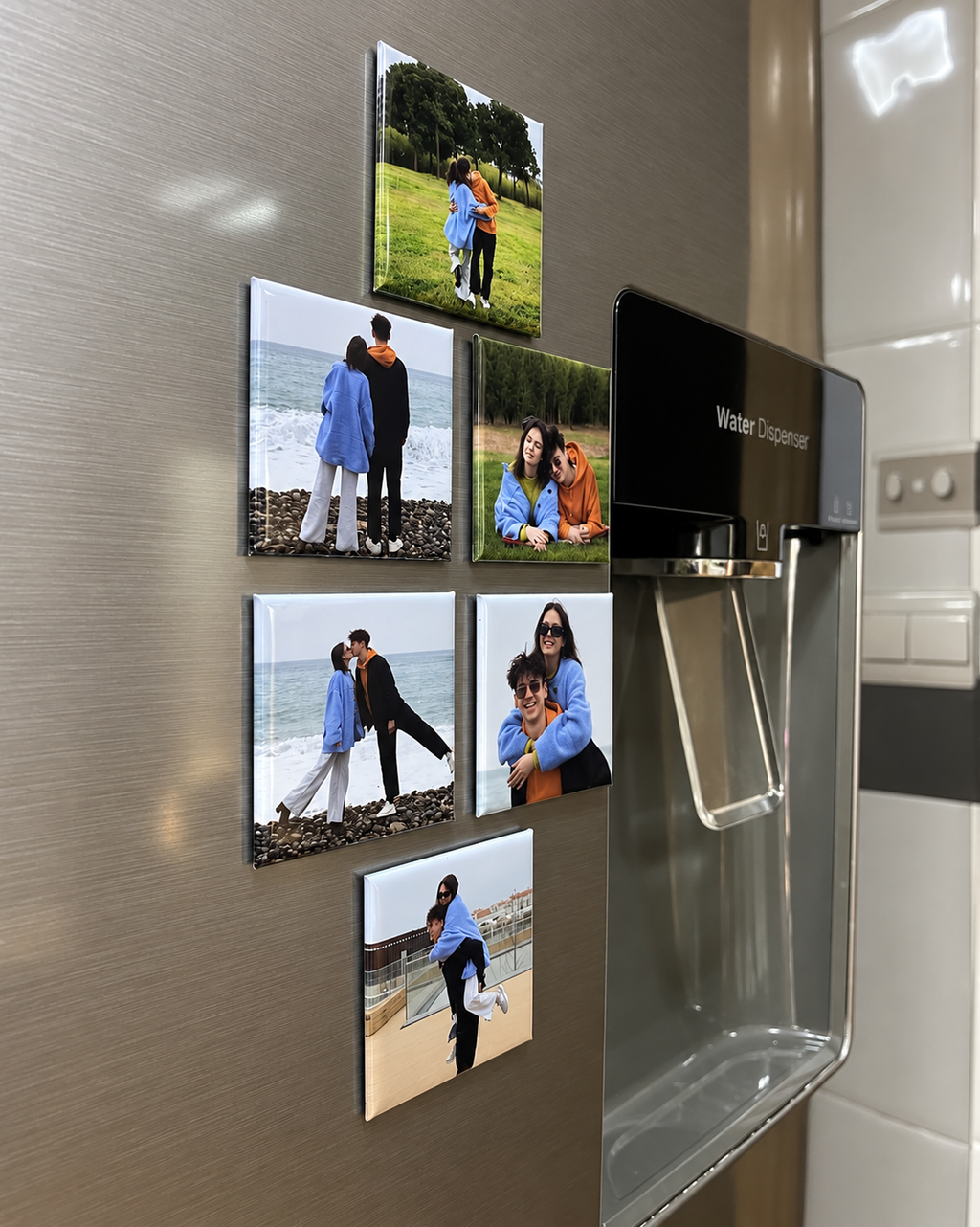 Foto imanes encapsulados personalizados